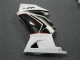 White Black Ninja 08-12 Kawasaki EX250 Motorcycle Fairing White Black Ninja 08-12 Kawasaki EX250 Motorcycle Fairing
