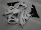 White Black Ninja 09-12 Kawasaki ZX6R Motorcycle Fairings White Black Ninja 09-12 Kawasaki ZX6R Motorcycle Fairings