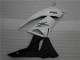 White Black Ninja 09-12 Kawasaki ZX6R Motorcycle Fairings White Black Ninja 09-12 Kawasaki ZX6R Motorcycle Fairings
