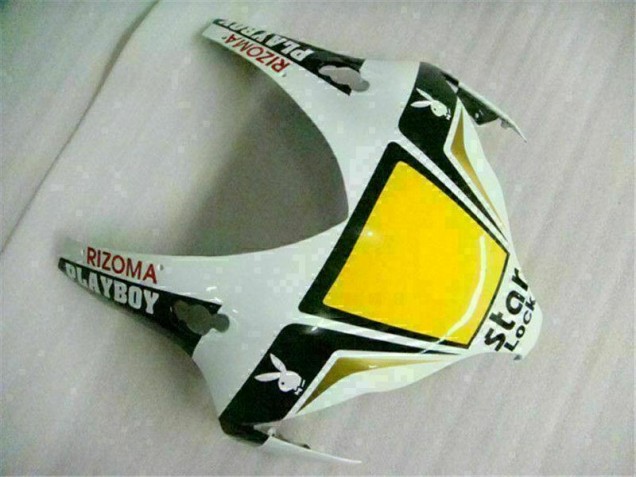 White Black Playboy 08-11 Honda CBR1000RR Motorcycle Fairing White Black Playboy 08-11 Honda CBR1000RR Motorcycle Fairing