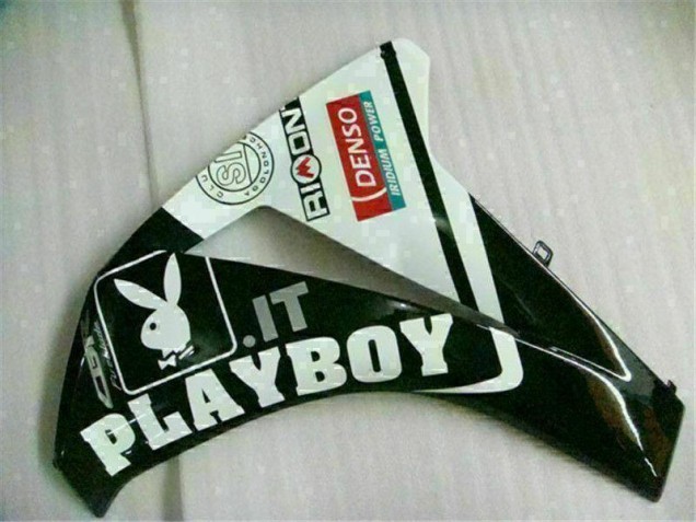 White Black Playboy 08-11 Honda CBR1000RR Motorcycle Fairing White Black Playboy 08-11 Honda CBR1000RR Motorcycle Fairing