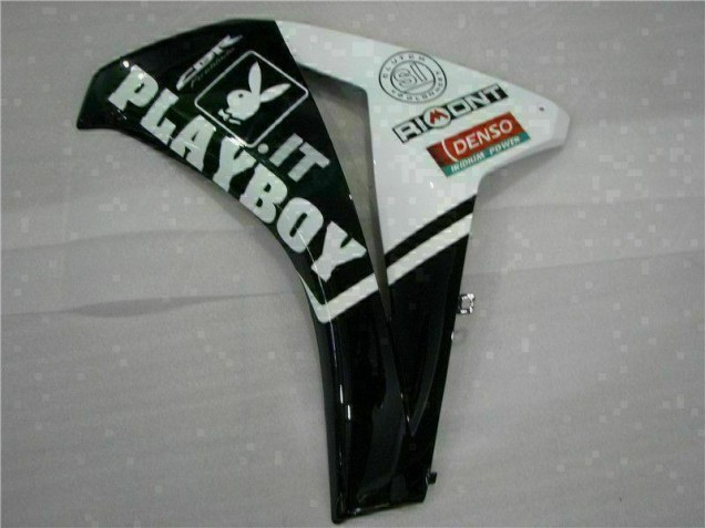 White Black Playboy 08-11 Honda CBR1000RR Motorcycle Fairings White Black Playboy 08-11 Honda CBR1000RR Motorcycle Fairings