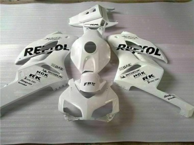 White Black Repsol 04-05 Honda CBR1000RR Motorcycle Fairings
