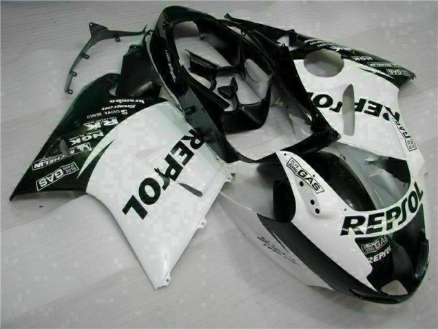 White Black Repsol 96-07 Honda CBR1100XX Motorcycle Fairings White Black Repsol 96-07 Honda CBR1100XX Motorcycle Fairings