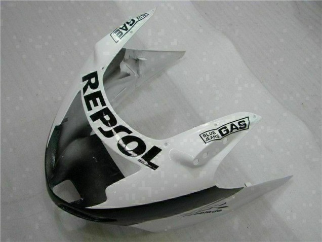 White Black Repsol 96-07 Honda CBR1100XX Motorcycle Fairings White Black Repsol 96-07 Honda CBR1100XX Motorcycle Fairings