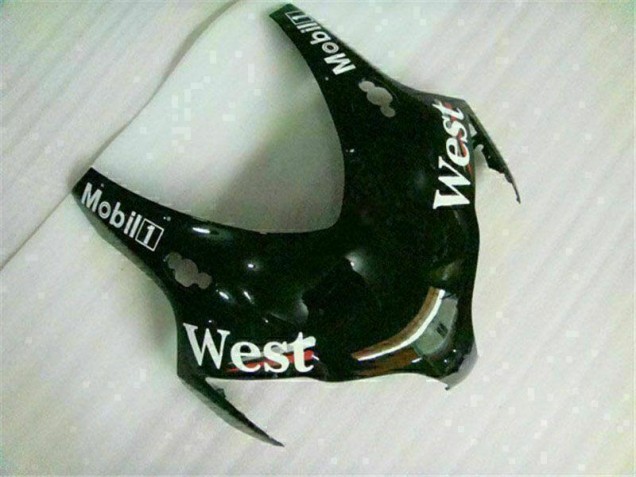 White Black West 08-11 Honda CBR1000RR Motorcycle Fairings
