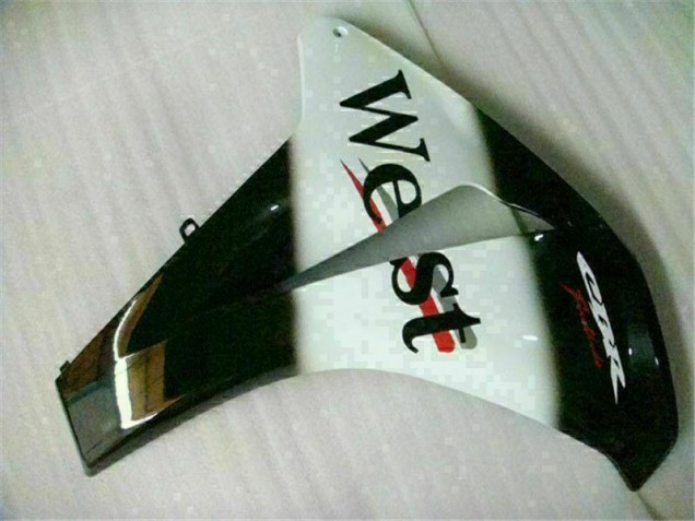 White Black West 08-11 Honda CBR1000RR Motorcycle Fairings