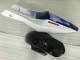 White Blue 03-04 Suzuki GSXR 1000 Motorcycle Fairings