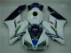 White Blue 04-05 Honda CBR1000RR Motorcycle Fairing