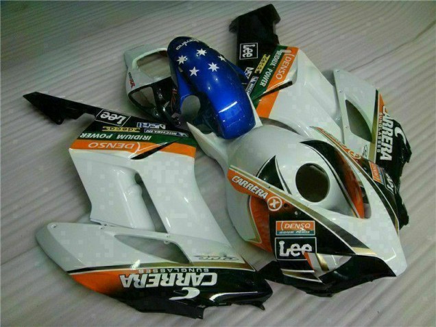 White Blue 04-05 Honda CBR1000RR Motorcycle Fairings White Blue 04-05 Honda CBR1000RR Motorcycle Fairings