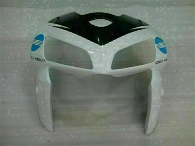 White Blue 05-06 Honda CBR600RR Motorcycle Fairing White Blue 05-06 Honda CBR600RR Motorcycle Fairing