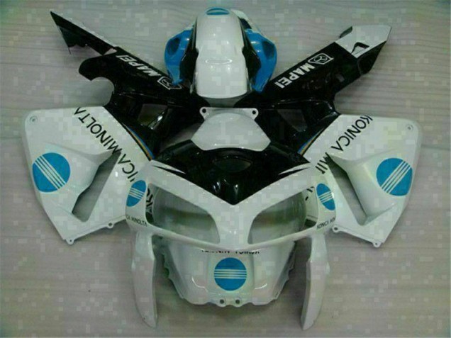 White Blue 05-06 Honda CBR600RR Motorcycle Fairing White Blue 05-06 Honda CBR600RR Motorcycle Fairing