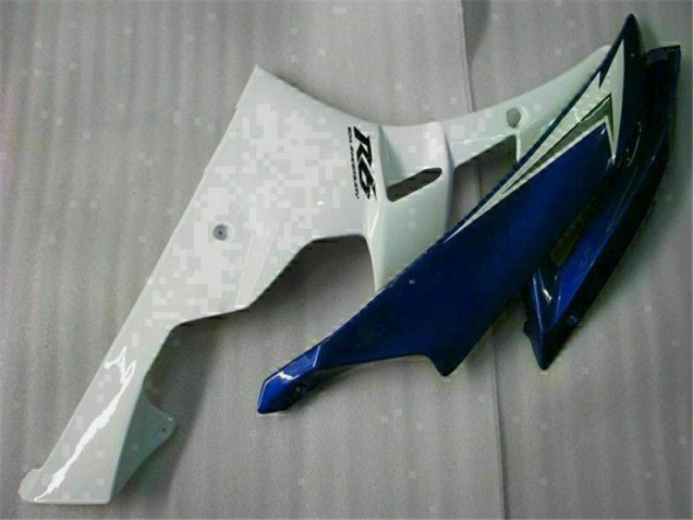 White Blue 06-07 Yamaha YZF R6 Motorcycle Bodywork White Blue 06-07 Yamaha YZF R6 Motorcycle Bodywork