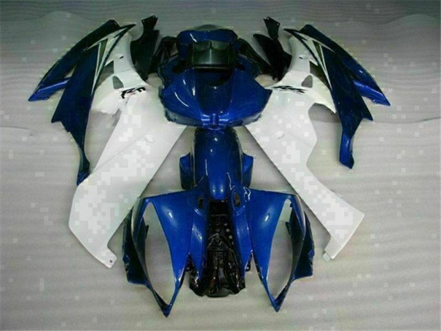 White Blue 06-07 Yamaha YZF R6 Motorcycle Bodywork White Blue 06-07 Yamaha YZF R6 Motorcycle Bodywork