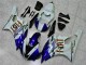 White Blue 06-07 Yamaha YZF R6 Motorcycle Fairings White Blue 06-07 Yamaha YZF R6 Motorcycle Fairings