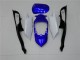 White Blue 08-10 Suzuki GSXR 600/750 Motorcycle Fairings