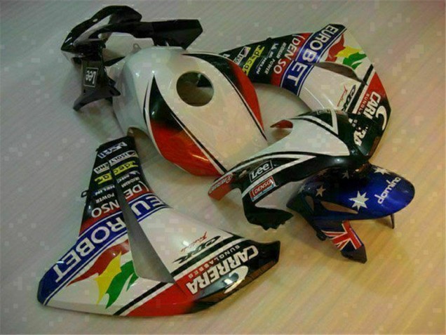 White Blue 08-11 Honda CBR1000RR Motorcycle Bodywork White Blue 08-11 Honda CBR1000RR Motorcycle Bodywork