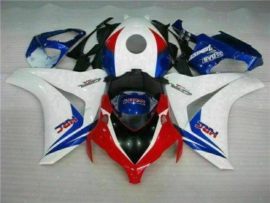 White Blue 08-11 Honda CBR1000RR Motorcycle Fairing Kits