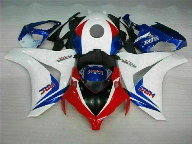 White Blue 08-11 Honda CBR1000RR Motorcycle Fairing Kits