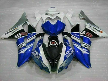 White Blue 08-16 Yamaha YZF R6 Motorcycle Fairings