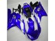 White Blue 98-02 Yamaha YZF R6 Motorcycle Fairings