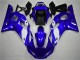 White Blue 98-02 Yamaha YZF R6 Motorcycle Fairings