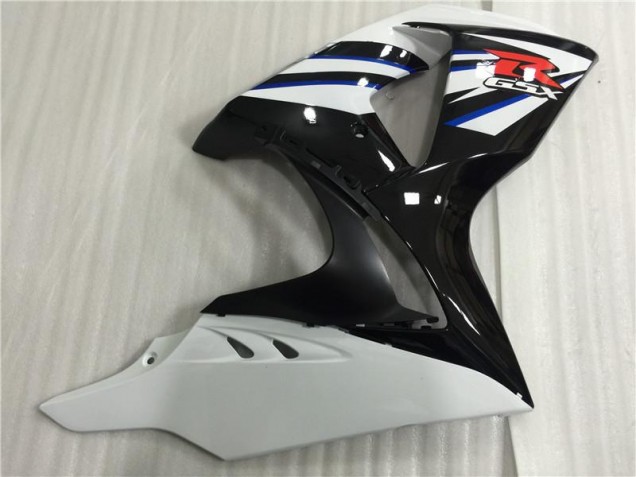 White Blue Black 09-16 Suzuki GSXR 1000 Motorcycle Fairing White Blue Black 09-16 Suzuki GSXR 1000 Motorcycle Fairing
