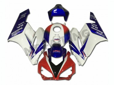 White Blue Red 04-05 Honda CBR1000RR Motorcycle Fairings