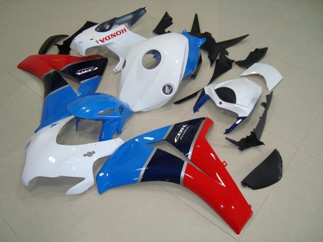 White Blue Red 08-11 Honda CBR1000RR Motorcycle Fairings White Blue Red 08-11 Honda CBR1000RR Motorcycle Fairings