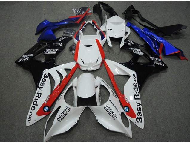 White Blue Red 09-14 BMW S1000RR Motorcycle Fairings White Blue Red 09-14 BMW S1000RR Motorcycle Fairings