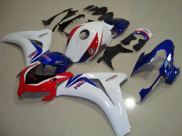White Blue Red HRC 08-11 Honda CBR1000RR Motorcycle Fairings White Blue Red HRC 08-11 Honda CBR1000RR Motorcycle Fairings