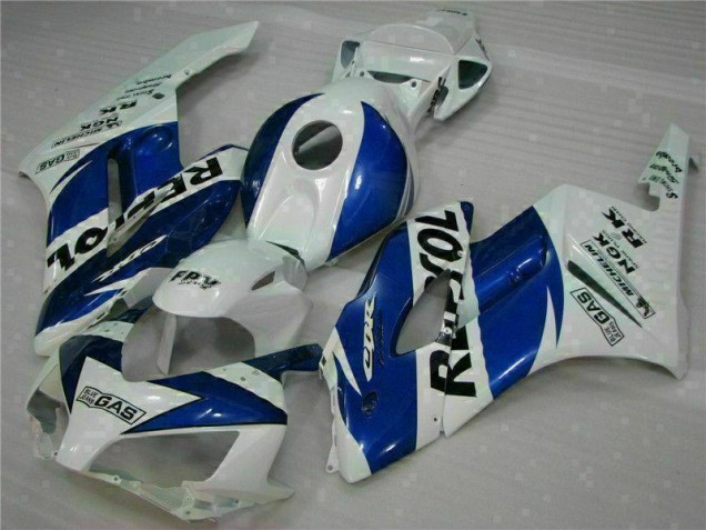 White Blue Repsol 04-05 Honda CBR1000RR Motorcycle Fairings White Blue Repsol 04-05 Honda CBR1000RR Motorcycle Fairings