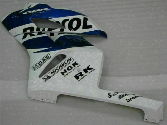 White Blue Repsol 04-05 Honda CBR1000RR Motorcycle Fairings White Blue Repsol 04-05 Honda CBR1000RR Motorcycle Fairings