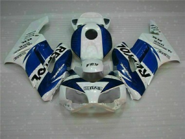 White Blue Repsol 04-05 Honda CBR1000RR Motorcycle Fairings