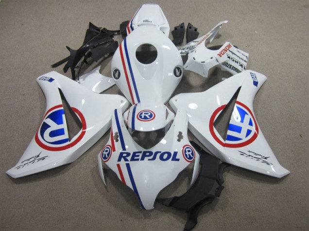 White Blue Repsol 08-11 Honda CBR1000RR Motorcycle Bodywork White Blue Repsol 08-11 Honda CBR1000RR Motorcycle Bodywork