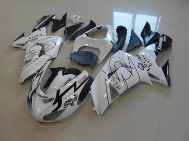 White Corona 06-07 Kawasaki ZX10R Motorcycle Fairings