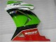 White Green Black Ninja 08-12 Kawasaki EX250 Motorcycle Fairings