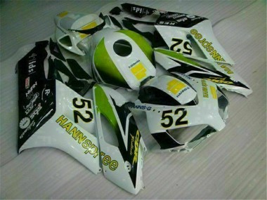 White Green Hannspree 52 04-05 Honda CBR1000RR Motorcycle Fairings