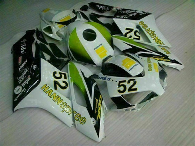 White Green Hannspree 52 04-05 Honda CBR1000RR Motorcycle Fairings