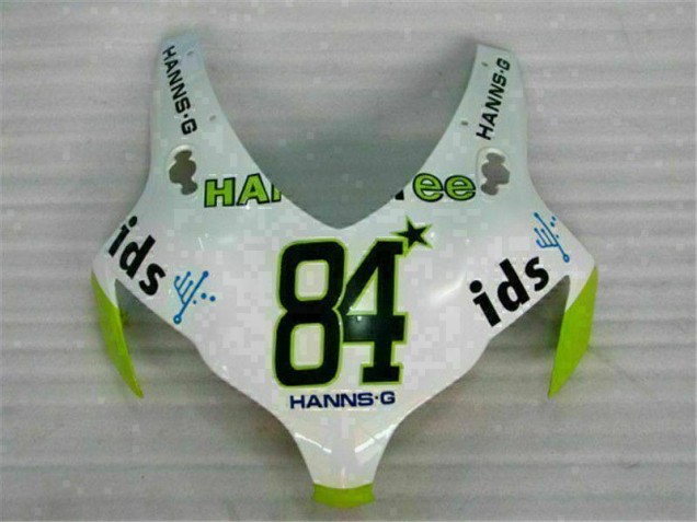 White Green Hannspree 84 08-11 Honda CBR1000RR Motorcycle Fairings White Green Hannspree 84 08-11 Honda CBR1000RR Motorcycle Fairings