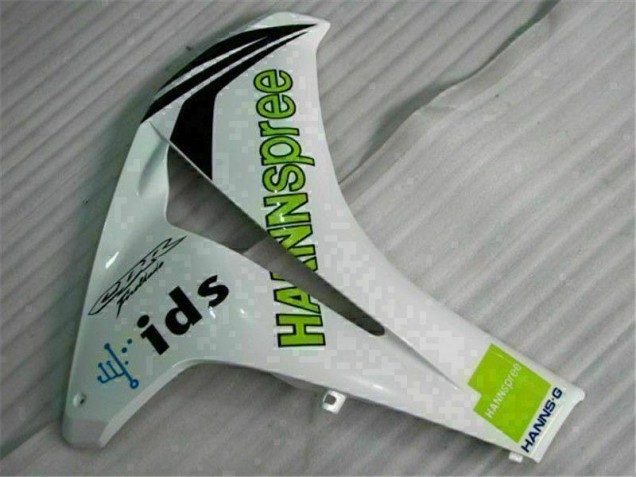 White Green Hannspree 84 08-11 Honda CBR1000RR Motorcycle Fairings White Green Hannspree 84 08-11 Honda CBR1000RR Motorcycle Fairings