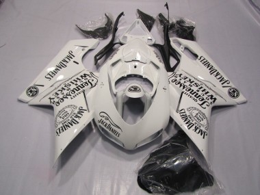 White Jack Daniels 07-14 Ducati 1098 Motorcycle Fairings