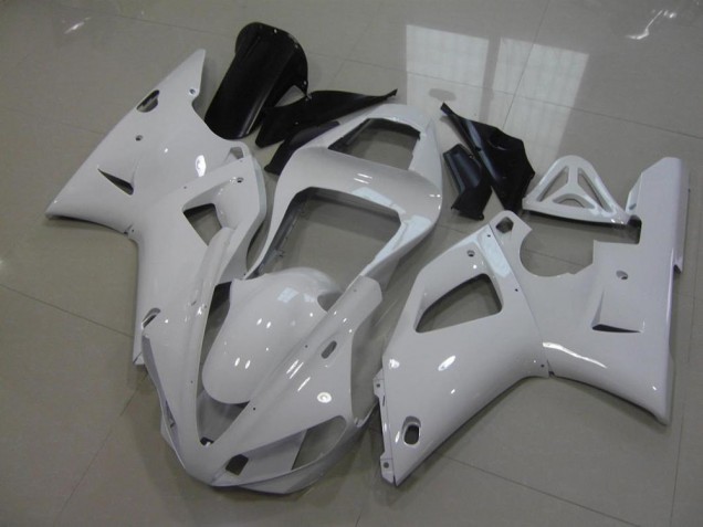 White No Decals 00-01 Yamaha YZF R1 Motorcycle Fairings White No Decals 00-01 Yamaha YZF R1 Motorcycle Fairings