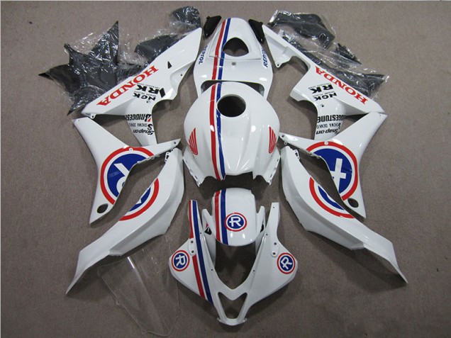 White R 07-08 Honda CBR600RR Motorcycle Fairings White R 07-08 Honda CBR600RR Motorcycle Fairings