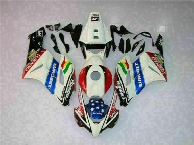 White Red 04-05 Honda CBR1000RR Full Motorcycle Fairing Kits