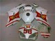 White Red 04-05 Honda CBR1000RR Motorcycle Bodywork White Red 04-05 Honda CBR1000RR Motorcycle Bodywork