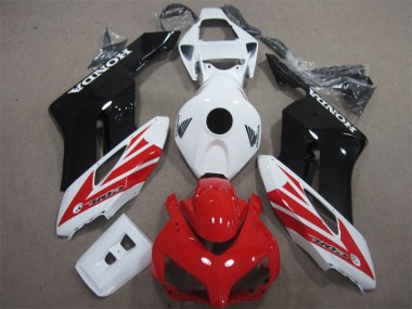 White Red 04-05 Honda CBR1000RR Motorcycle Fairing & Bodywork