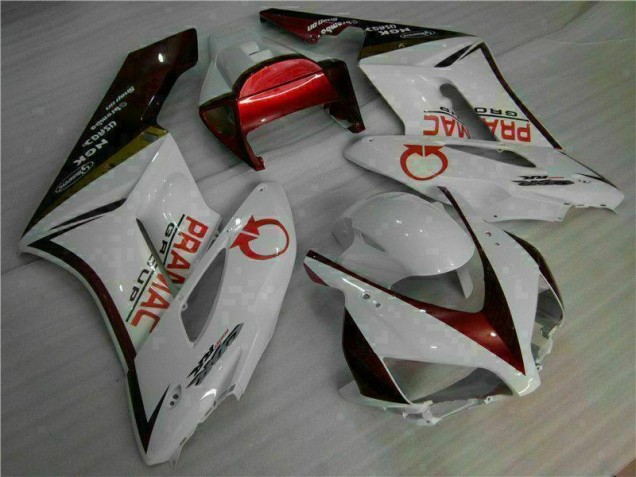 White Red 04-05 Honda CBR1000RR Motorcycle Fairing Kits White Red 04-05 Honda CBR1000RR Motorcycle Fairing Kits