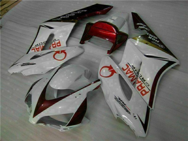White Red 04-05 Honda CBR1000RR Motorcycle Fairing Kits White Red 04-05 Honda CBR1000RR Motorcycle Fairing Kits
