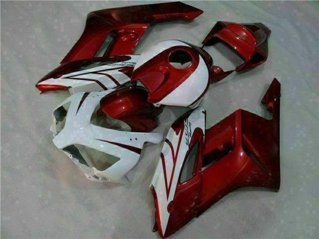 White Red 04-05 Honda CBR1000RR Motorcycle Fairings White Red 04-05 Honda CBR1000RR Motorcycle Fairings